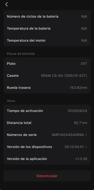 Bicicleta AmFlow Talla XL