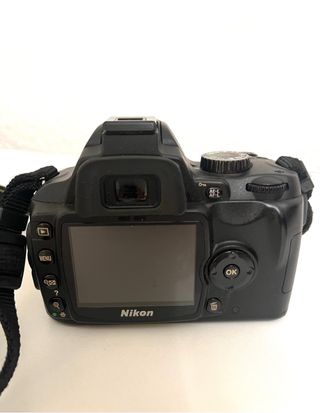 Cámara Nikon D60 Digital SLR Negra
