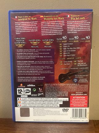 Guitar Hero Aerosmith PS2