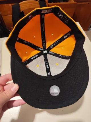 Gorra New Era NY Negra y Amarilla