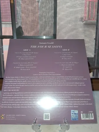 Vinile Antonio Vivaldi Le Quattro Stagioni