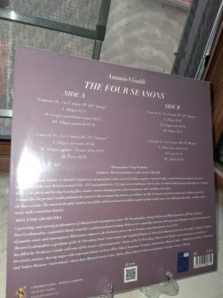 Vinile Antonio Vivaldi Le Quattro Stagioni
