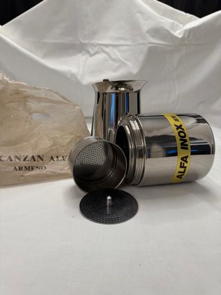 Caffettiera Moka GB 10 tazze Acciaio Inox