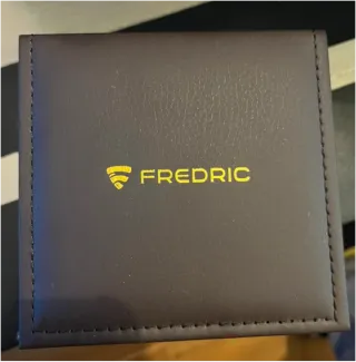 Reloj Fredric Cronógrafo Dorado y Negro