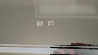 Espejo Baño con Luz Antivaho 60x40