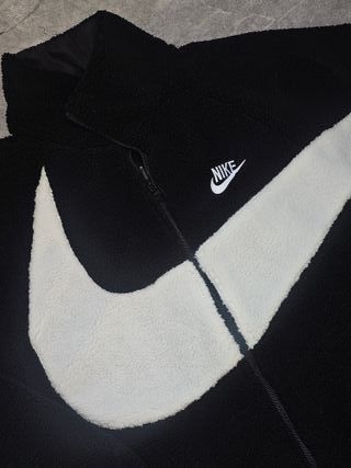 Chaqueta Nike Boa Fleece Negra Talla M