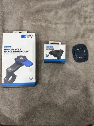 Soporte Quad Lock Manillar Moto