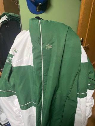 Chándal Lacoste Verde y Blanco