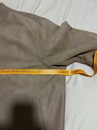 Chaqueta Bomber Suede Marrón XXL