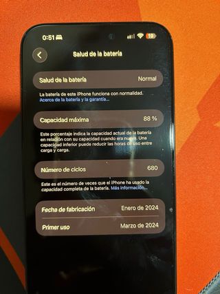 iPhone 15 Pro Max 256GB Negro