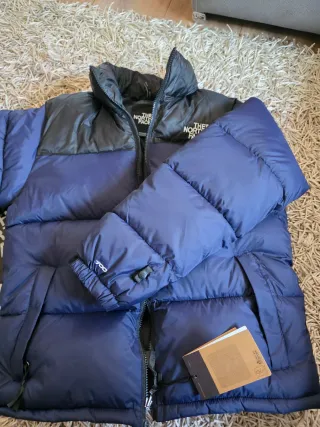 Casaco The North Face Nuptse 700 Azul T(L)
