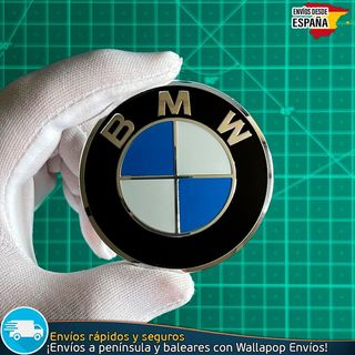 2 Emblemas BMW 60mm Adhesivo Aluminio Coche y Moto