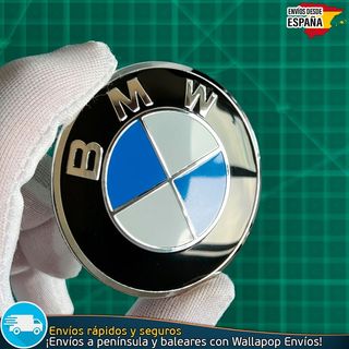 2 Emblemas BMW 60mm Adhesivo Aluminio Coche y Moto