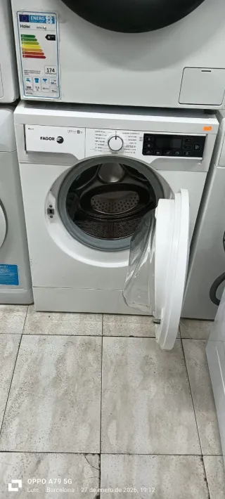 Lavadora Carga Frontal Fagor 8 kg