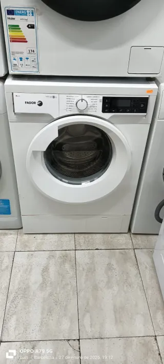 Lavadora Carga Frontal Fagor 8 kg