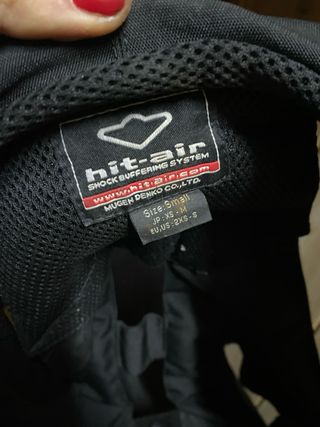 Chaleco Airbag Hit Air Negro