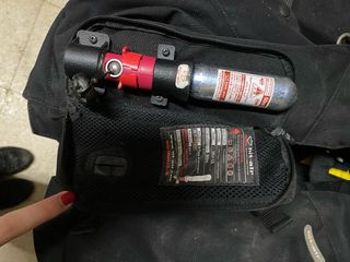 Chaleco Airbag Hit Air Negro