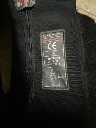 Chaleco Airbag Hit Air Negro