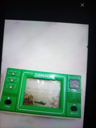 Máquina de juego LCD Submarine Retro