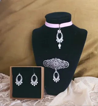 Aderezo Fallera Huertana Plata