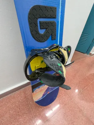 Tabla Snowboard K2 Spitfire+ fijaciones Burton