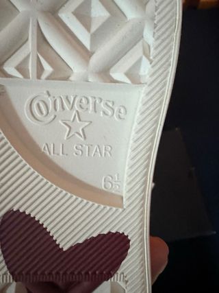 Converse plataforma negras talla 39,5