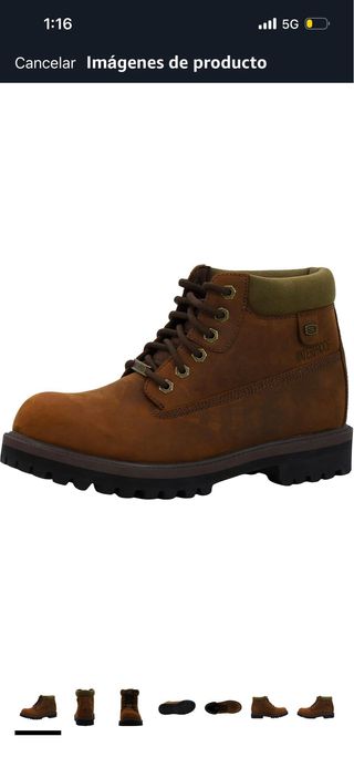 Botas Skechers Marrones Impermeables