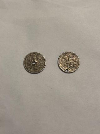 Monedas One Dime Plata