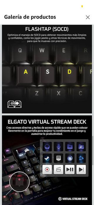 Corsair Vanguard Pro 96 Teclado Gaming