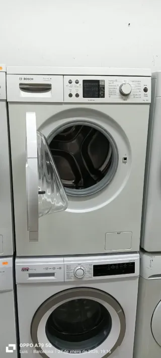 Lavadora Carga Frontal Bosch 8 KG Serie 6