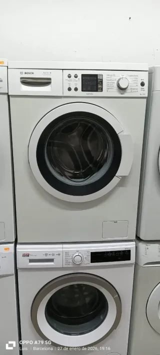 Lavadora Carga Frontal Bosch 8 KG Serie 6