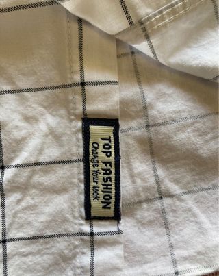 Camicia casual a quadri uomo