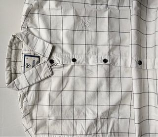 Camicia casual a quadri uomo