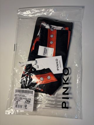 Foulard Pinko twill di seta stampato