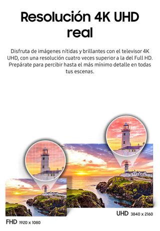 Samsung Smart TV 4K HDR 43”