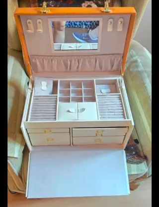 Joyero El Corte Inglés Beige Naranja