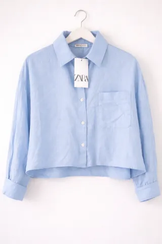 Camisa Zara azul
