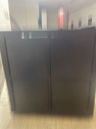 Cajonera Negra Madera Vendo en persona