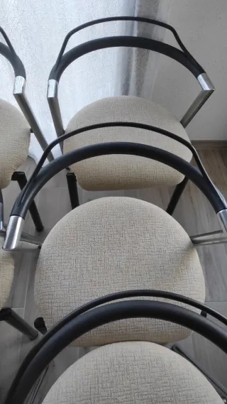 Juego de 6 sillas comedor contemporáneas