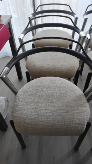 Juego de 6 sillas comedor contemporáneas