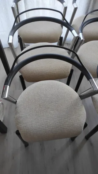 Juego de 6 sillas comedor contemporáneas