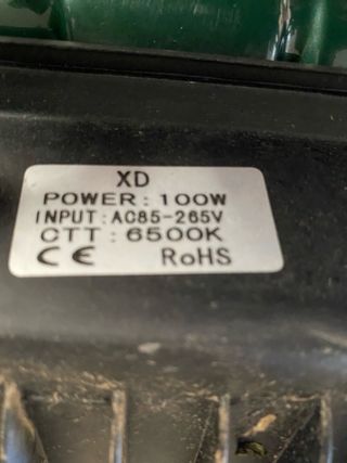 Faretto LED 100W Esterno Bianco