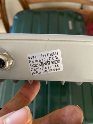 Faretto LED 100W Esterno Bianco