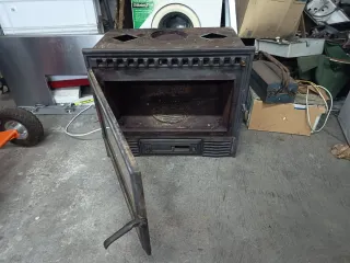 Chimenea hierro fundido insertable cassette