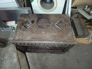 Chimenea hierro fundido insertable cassette