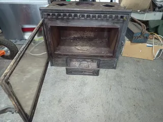 Chimenea hierro fundido insertable cassette
