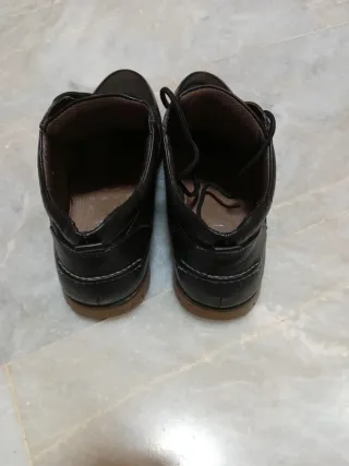 Botas hombre cordones negras poco uso