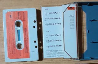Cassette Jean Michel Jarre - Oxygene 1976