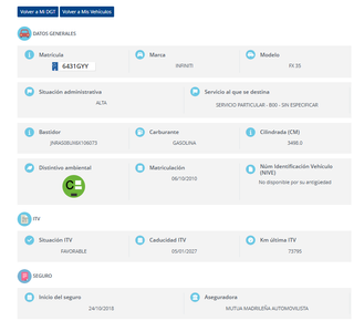 Infiniti FX35 3.5 v6 280 cv LEER BIEN DESCRIPCION