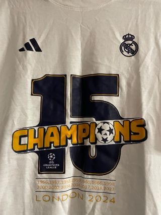 Camiseta Real Madrid 15 Champions League XXL